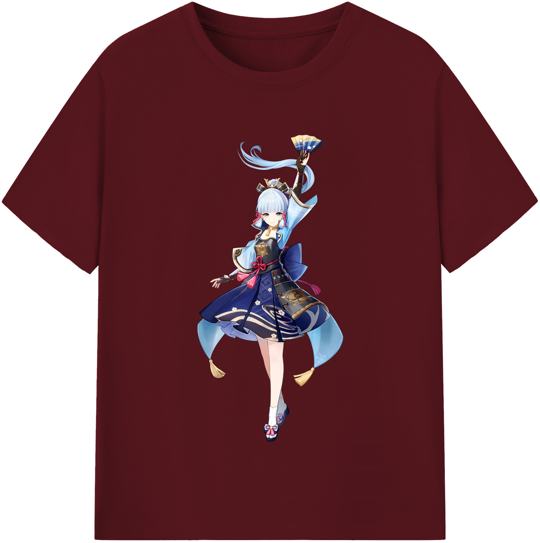 げんし神 神里綾華 神宮寺レン genshin Kamimiya Ren 綿100％半袖Tシャツ（フロントプリント）
